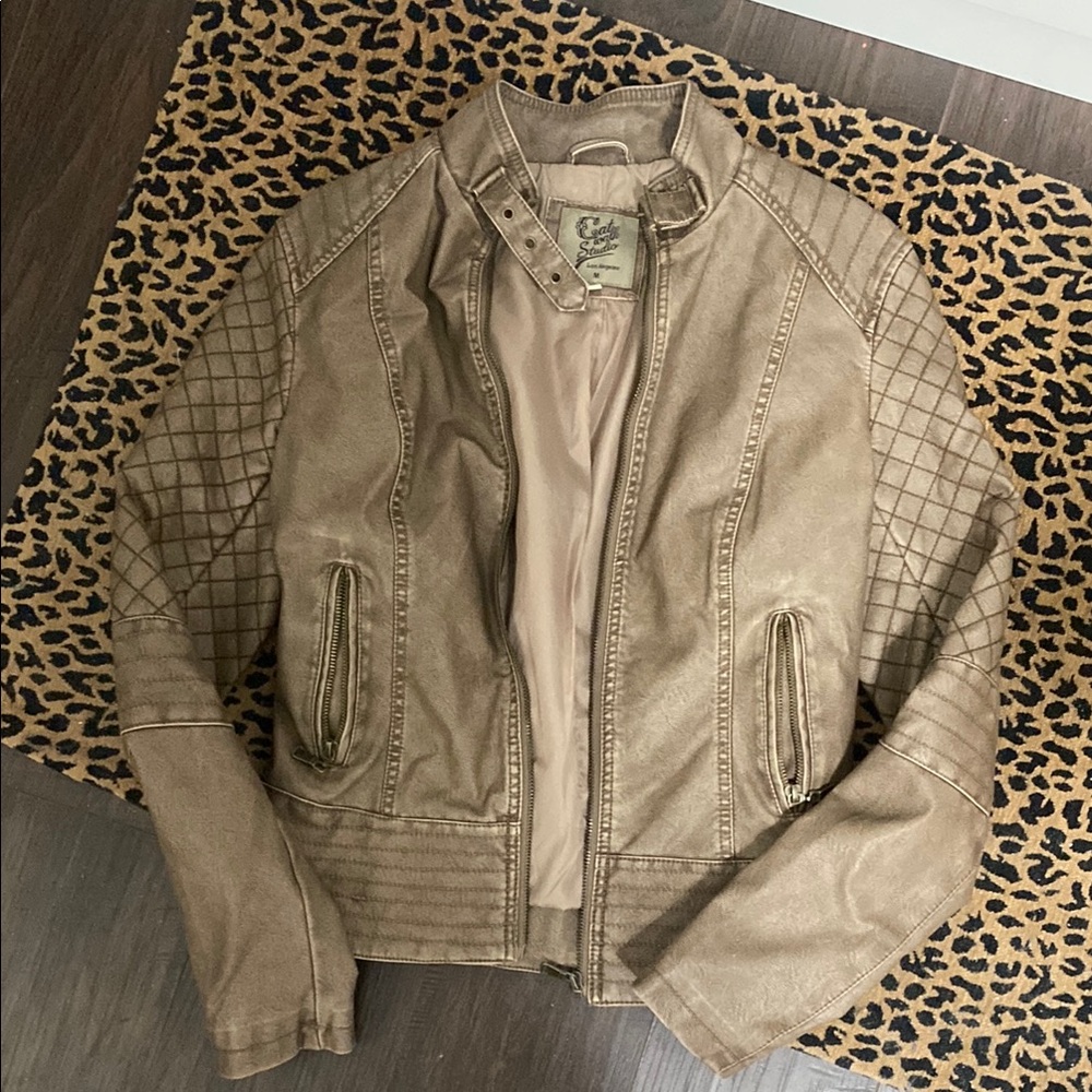 Women’s Brown Quilted Jacket